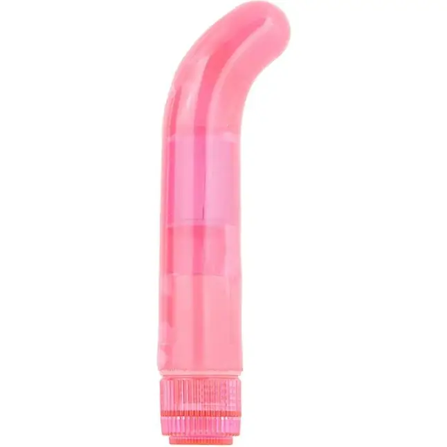 Розовый водонепроницаемый стимулятор G-точки H2O G-SPOT PROBE WATERPROOF VIBRATOR - 18 см - H2O