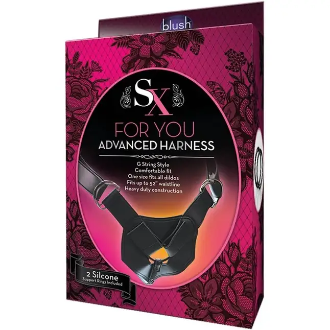 Трусики для крепления насадки на кольца SX HARNESS ADVANCED HARNESS - SX Collection. Фотография 2.