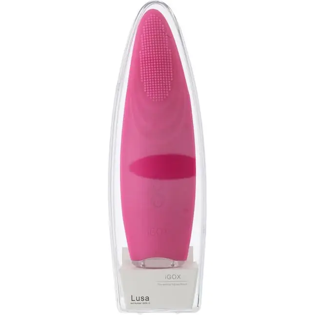 Розовый вибростимулятор-язычок LUSA PINK. Фотография 2.