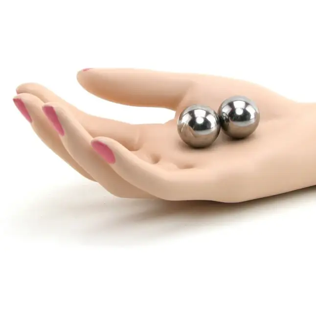 Металлические вагинальные шарики S M STEEL BALLS - Sex   Mischief. Фотография 3.