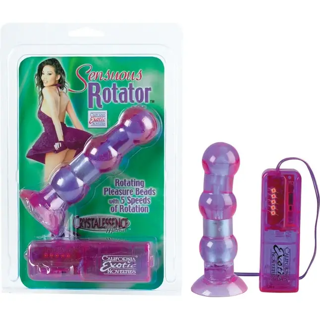 Анальная ротационная пробка - 11 см - Anal Toys