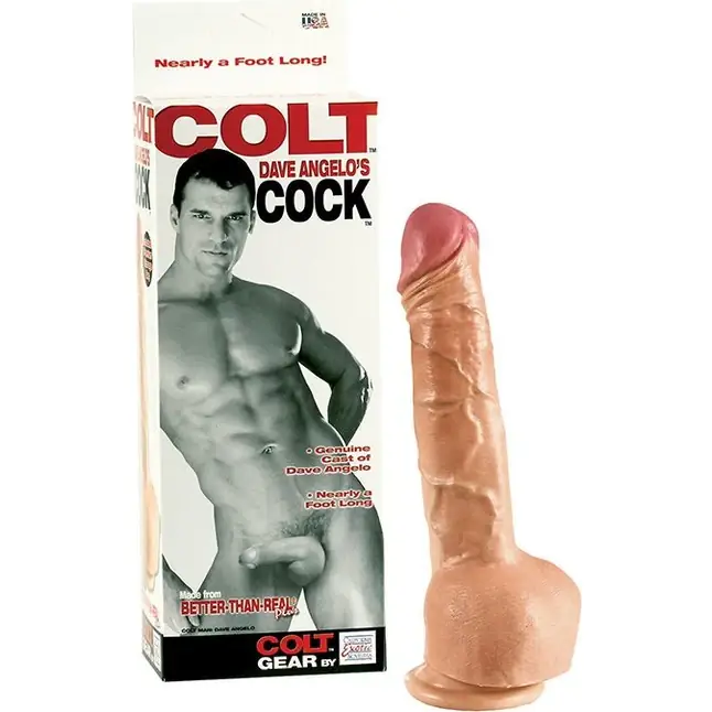 Фаллоимитатор-реалистик Colt Dave Angelo - 25 см - Colt