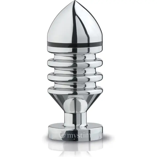 Металлическая анальная пробка Hector Helix Buttplug S - 10 см