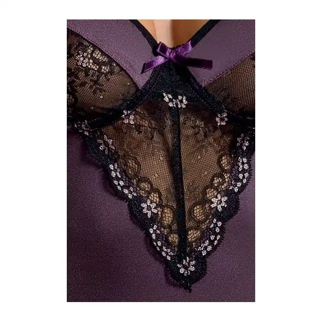Корсет с кружевными вставками и рюшей по низу Irma corset. Фотография 2.