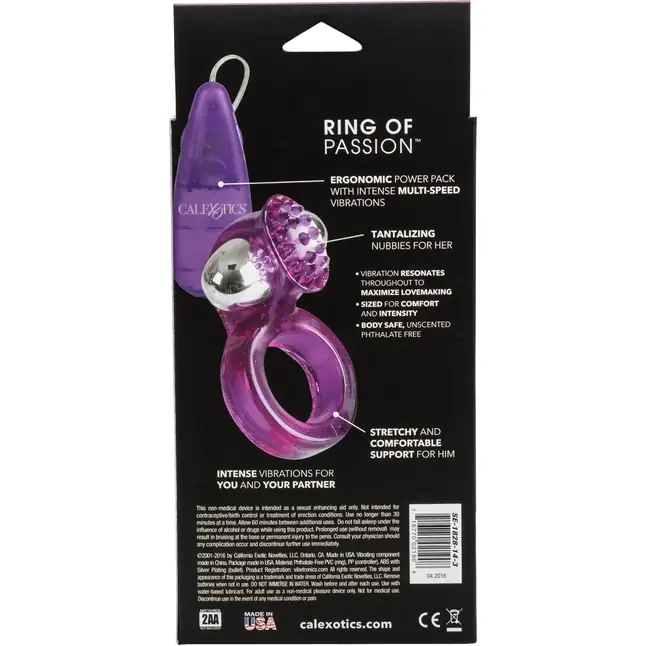 Кольцо на пенис Ring Of Passion - Couples Enhancers. Фотография 7.