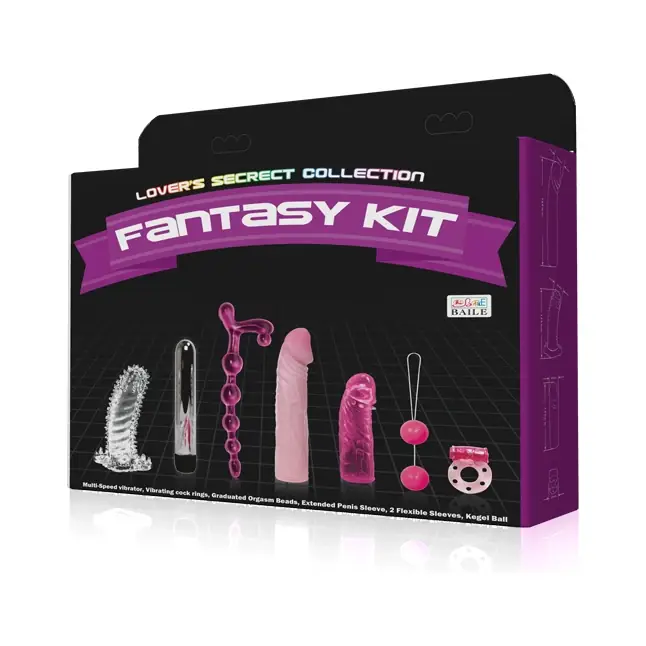 Набор для любовных игр Fantasy Kit из 7 предметов. Фотография 12.