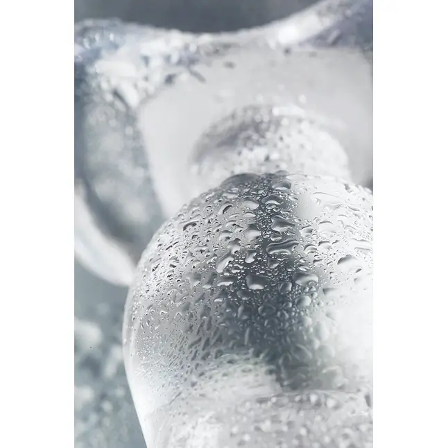 Прозрачная стеклянная анальная пробка - 11,5 см - Sexus Glass. Фотография 5.