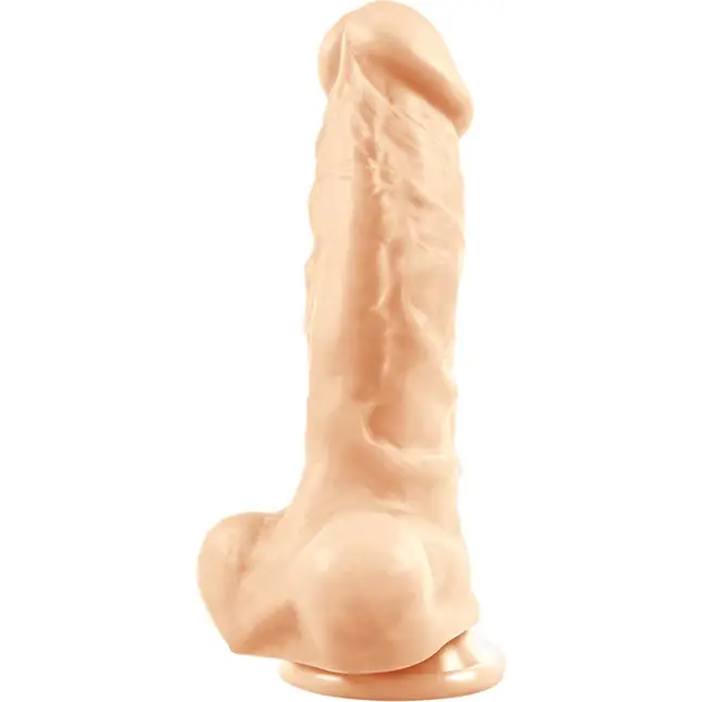 Большой фаллоимитатор Colours Pleasures Thick 8 Dildo - 23,8 см - Colours. Фотография 2.