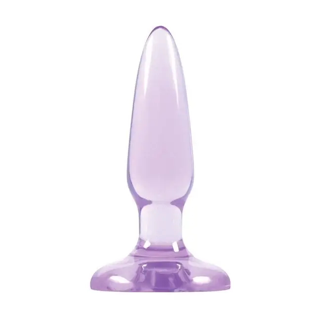 Фиолетовая анальная мини-пробка Jelly Rancher Pleasure Plug Mini - 8,1 см - Jelly Rancher. Фотография 2.