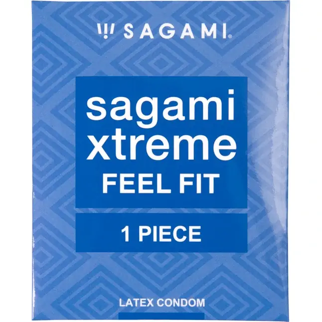 Презерватив Sagami Xtreme Feel Fit 3D - 1 шт - Sagami Xtreme