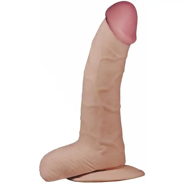 Фаллоимитатор-реалистик The Ultra Soft Dude - 20 см