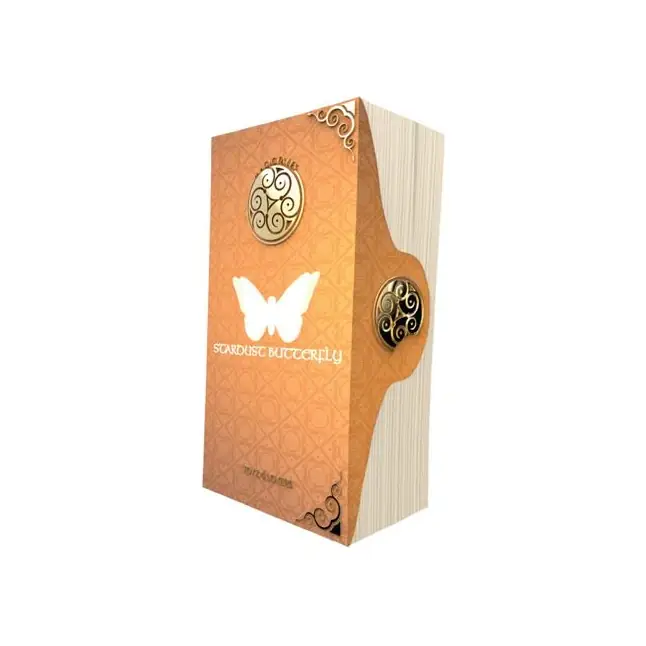 Вибратор MAGIC TALES STARDUST BUTTERFLY RABBIT с бабочкой для клиторального массажа - 24 см - Magic tales. Фотография 3.