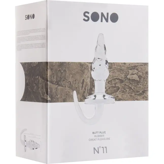Прозрачная анальная пробка SONO №11 - Sono. Фотография 2.