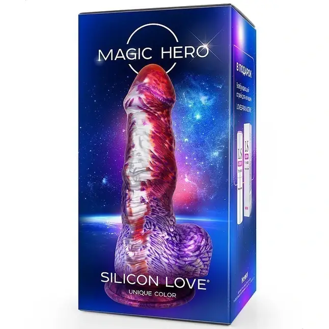 Фантазийный фаллоимитатор-гигант на присоске - 24 см - MAGIC HERO. Фотография 5.