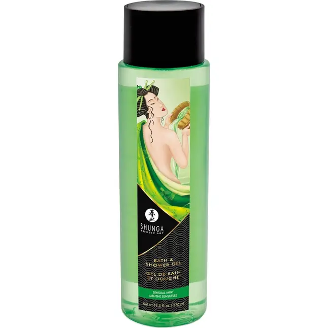 Гель для душа Sensual Mint с ароматом мяты - 370 мл. Фотография 2.