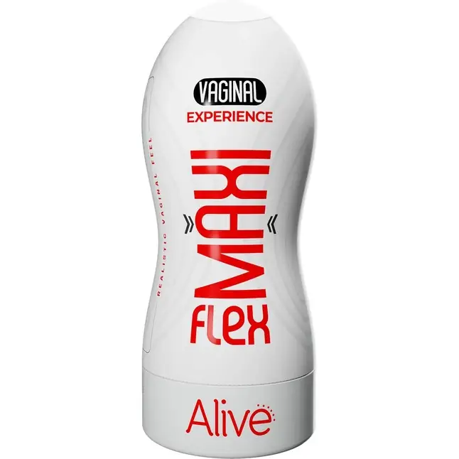 Телесный мастурбатор-вагина Maxi Flex Vaginal Experience - Alive. Фотография 3.