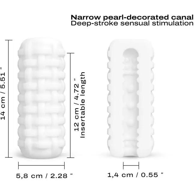 Белый мастурбатор Dorcel Cup Tight. Фотография 4.