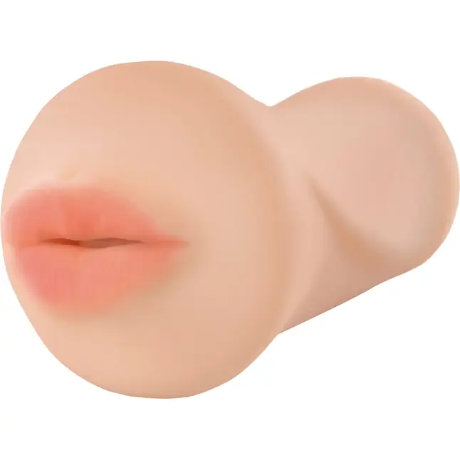 Телесный мастурбатор-ротик Deep Throat Cocksucker - PDX Extreme