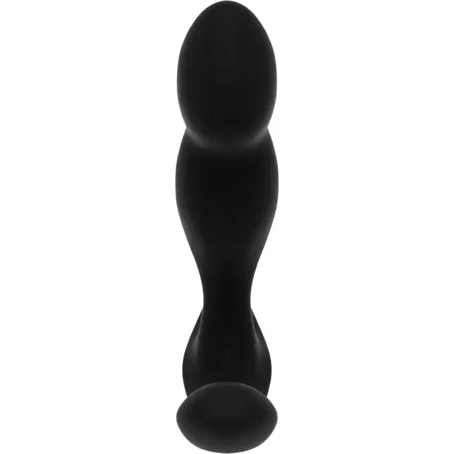 Черный утяжеленный анальный стимулятор Rocker Plug - 12 см. Фотография 7.