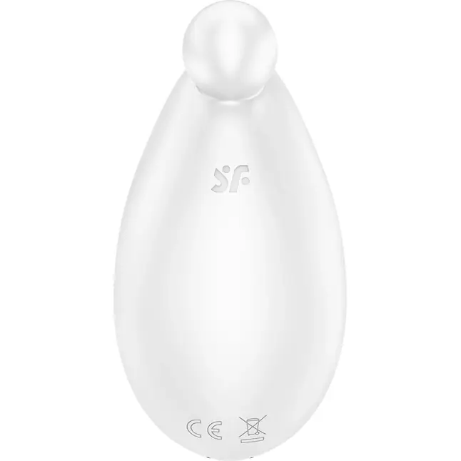 Белый вибростимулятор клитора Satisfyer Spot On 2. Фотография 6.