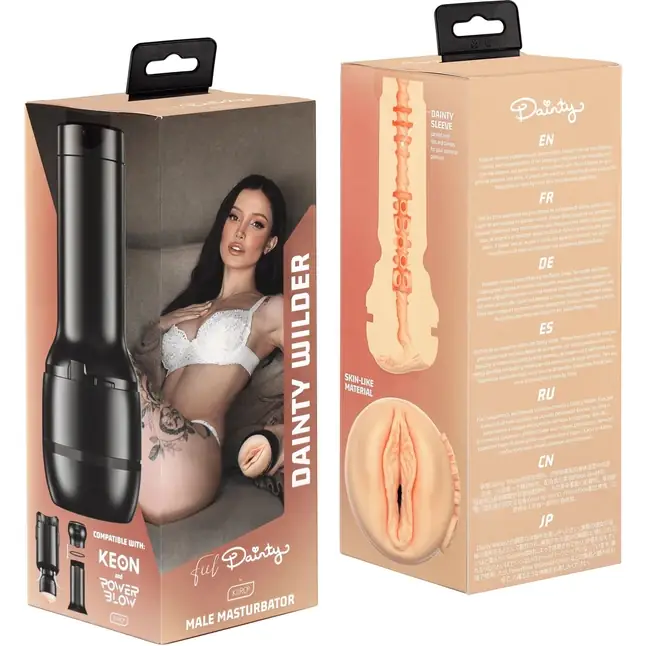 Мастурбатор-вагина FeelDainty Stroker. Фотография 3.