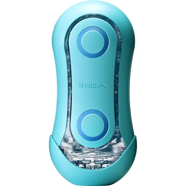 Голубой мастурбатор Tenga Flip ORB Ocean - FLIP Series