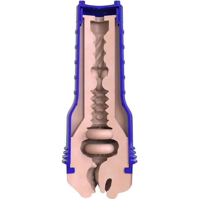 Телесный мастурбатор-рот Fleshlight Boost Blow. Фотография 3.