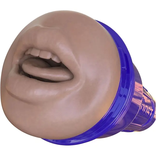 Телесный мастурбатор-рот Fleshlight Boost Blow. Фотография 5.