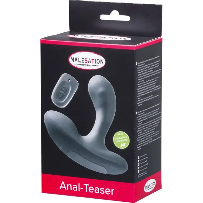 Черный стимулятор простаты Anal-Teaser. Фотография 5.
