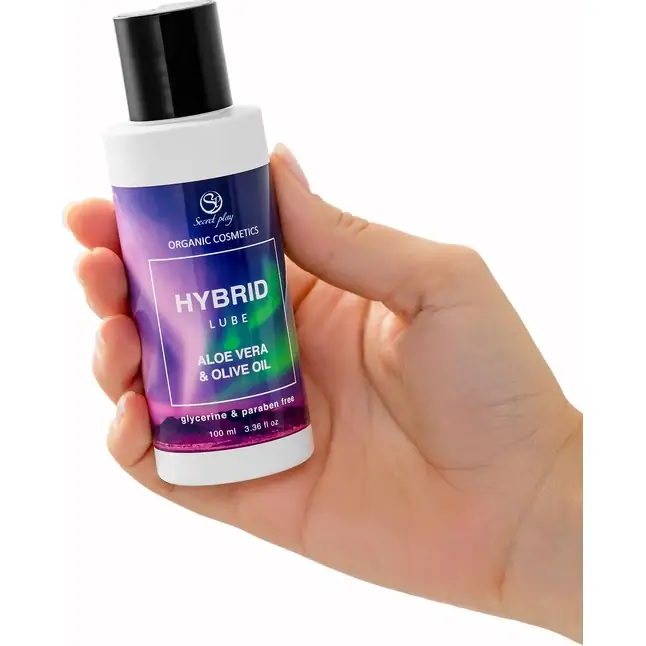 Органический гибридный гель Hybrid Lube - 100 мл. Фотография 4.