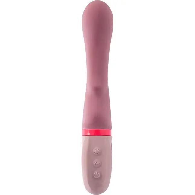 Розовый вибратор для G-стимуляции Rose - 19 см - Flovetta. Фотография 5.