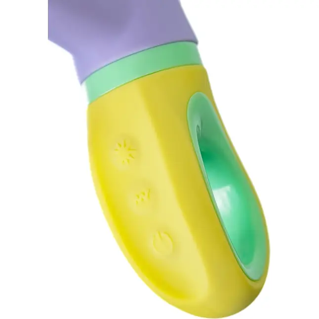 Сиреневый вибратор-кролик Wisteria - 18,5 см - Flovetta. Фотография 8.