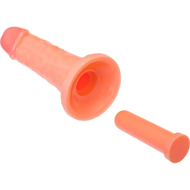 Телесный фаллоимитатор RealStick CALIBER - 14 см - RealStick Caliber. Фотография 4.