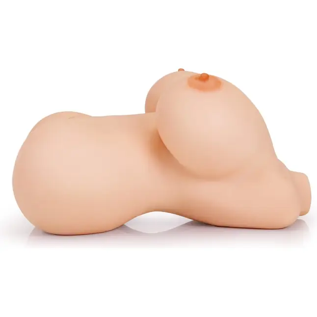 Телесный мастурбатор-торс Big Titty Torso - PDX Plus. Фотография 5.