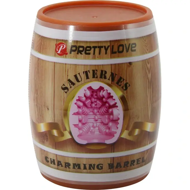 Мастурбатор в футляре-бочке Charming Barrel Sauternes - Pretty Love. Фотография 7.
