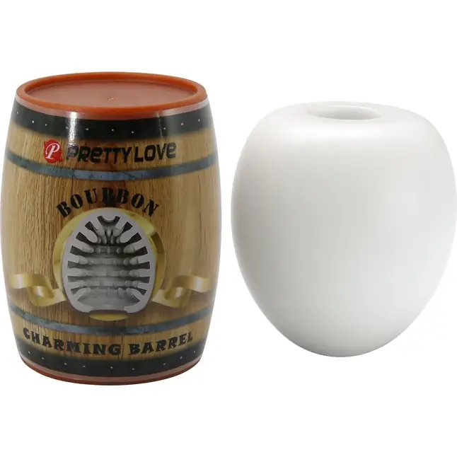 Мастурбатор в футляре-бочке Charming Barrel Bourbon - Pretty Love. Фотография 4.