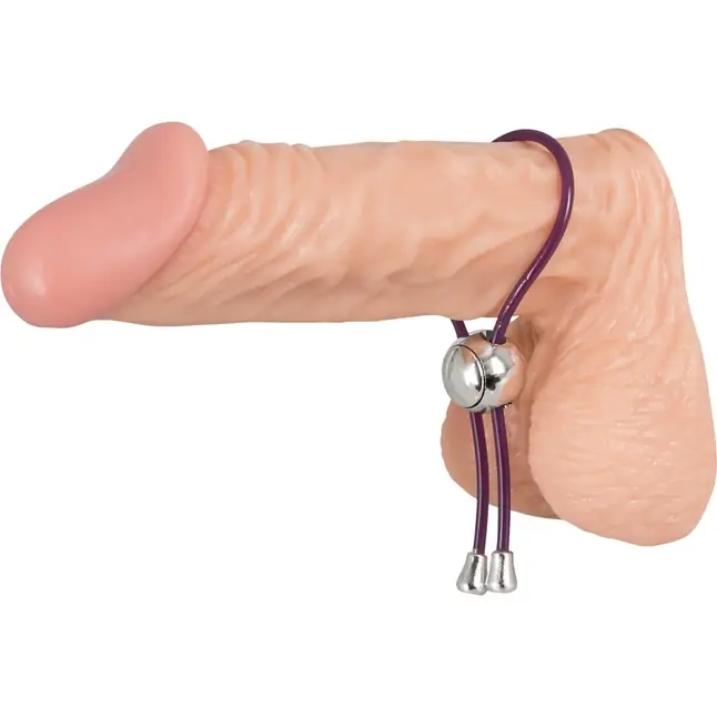 Фиолетовое лассо для пениса Cock and Ball Loop - You2Toys. Фотография 2.
