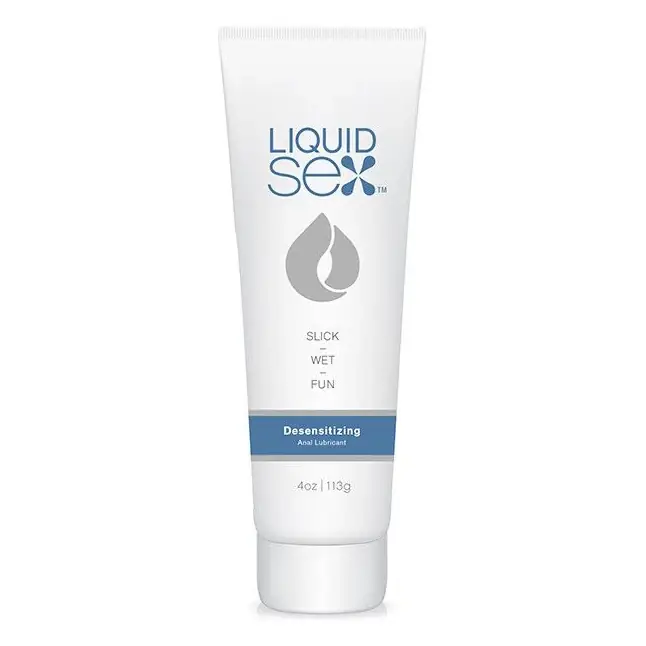 Анальный лубрикант Liquid Sex Desensitizing Anal Lube - 113 гр - Liquid Sex