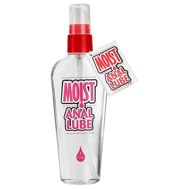 Анальный гель-лубрикант на водной основе MOIST ANAL LUBE - 120 мл - Moist