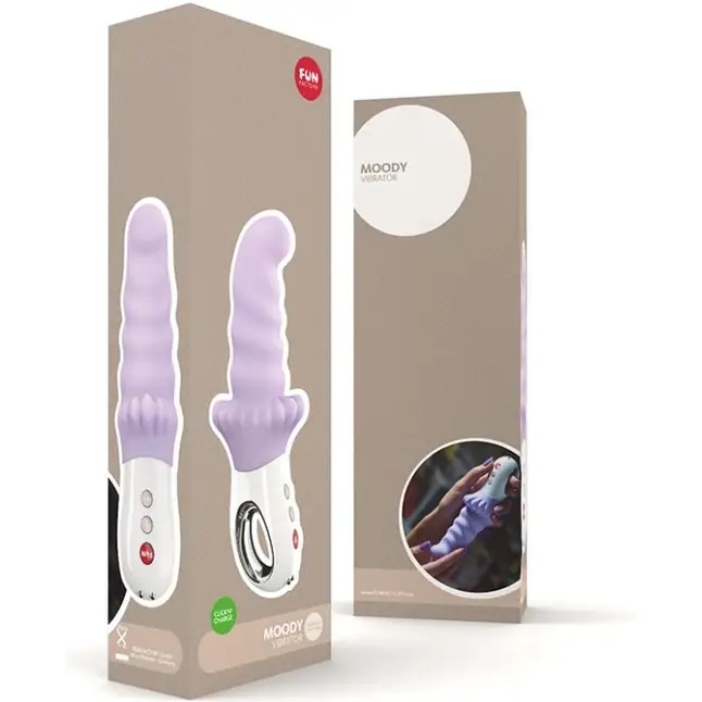Сиреневый вибромассажёр G5 Vibe MOODY - 18,8 см. Фотография 4.