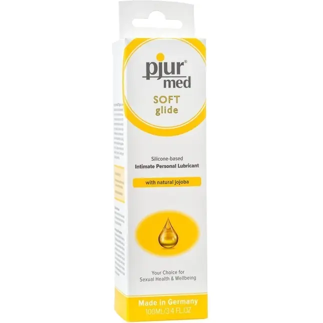 Силиконовый лубрикант с жожоба pjur MED Soft glide - 100 мл - Pjur MED. Фотография 2.