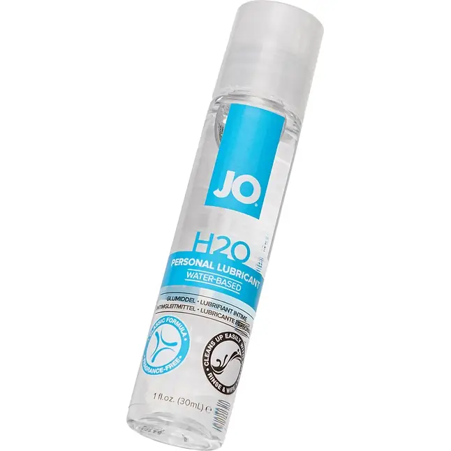 Лубрикант на водной основе JO Personal Lubricant H2O - 30 мл - JO H2O Classic. Фотография 4.