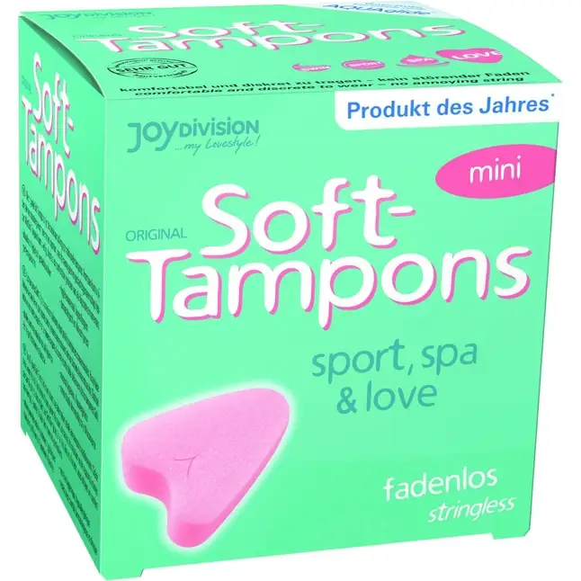 Тампоны мягкие JoyDivision Soft-Tampons Mini - 3 шт