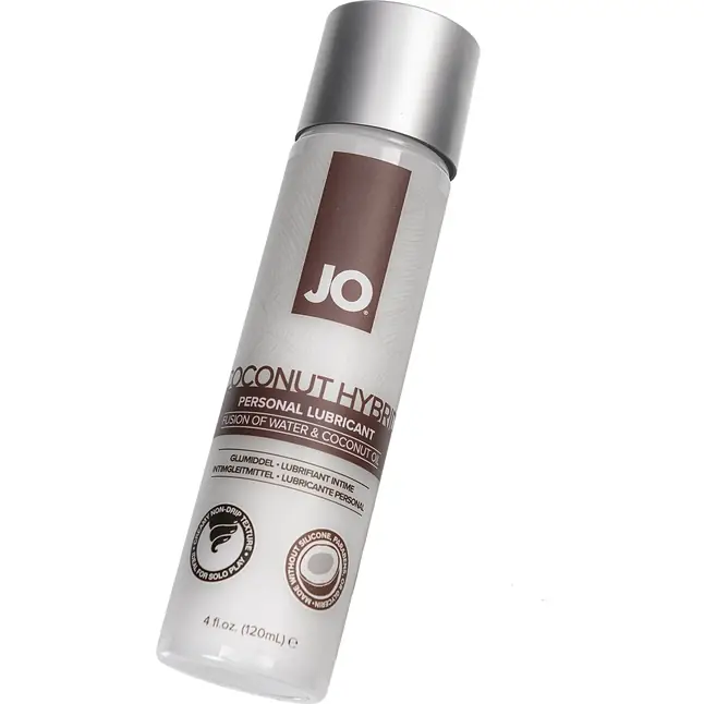 Лубрикант водно-масляный JO Hybrid Lubricant ORIGINAL - 120 мл - JO Silicone free Hybrid. Фотография 4.