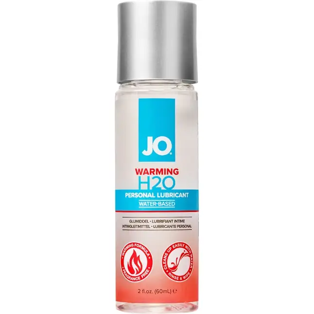Возбуждающий лубрикант на водной основе JO Personal Lubricant H2O Warming - 60 мл - JO H2O Classic