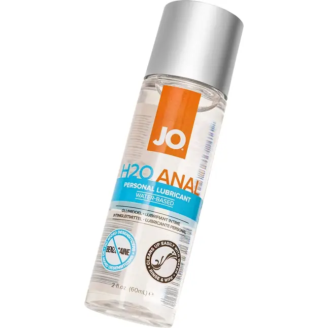 Анальный лубрикант на водной основе JO Anal H2O - 60 мл - JO H2O Anal. Фотография 4.