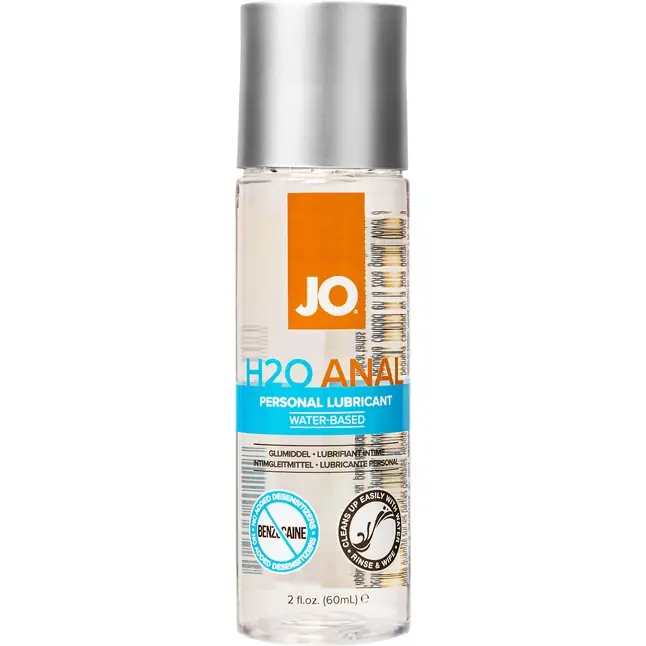 Анальный лубрикант на водной основе JO Anal H2O - 60 мл - JO H2O Anal