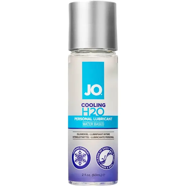 Охлаждающий лубрикант на водной основе JO Personal Lubricant H2O COOLING - 60 мл - JO H2O Classic