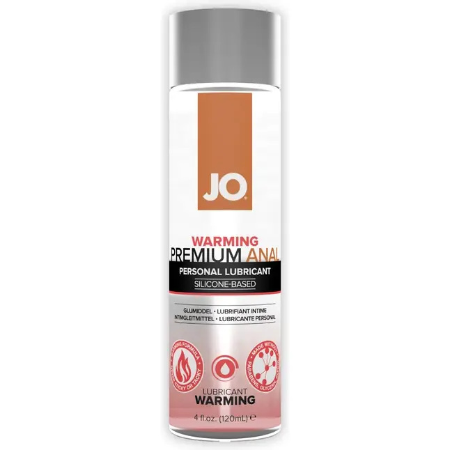 Анальный согревающий лубрикант на силиконовой основе JO Anal Premium Warming - 120 мл - JO Premium Anal