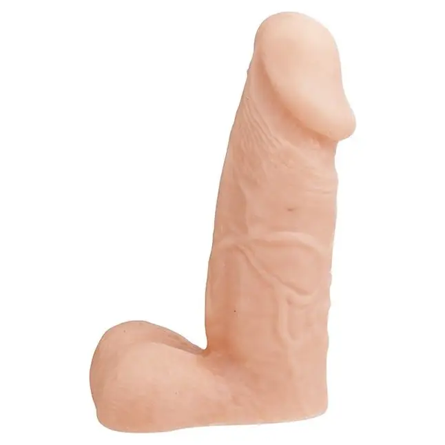 Телесный фаллоимитатор XSKIN 5 PVC DONG FLESH - 12,7 см - X-Skin